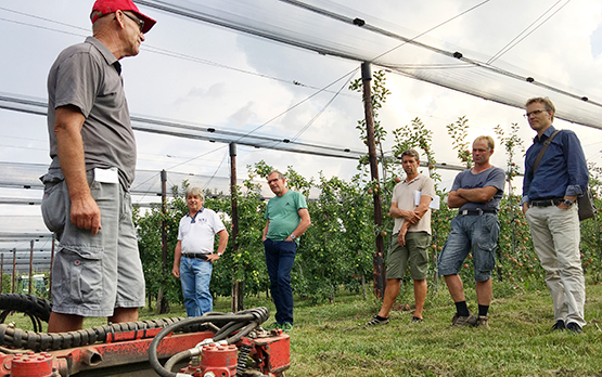 Obstbau Maschine Veranstaltung