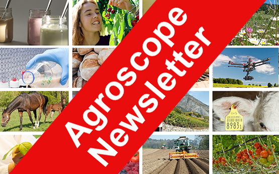 Agroscope Newsletter Promotion