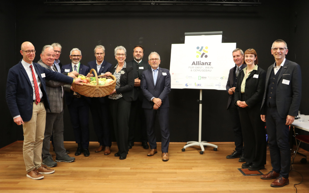 Neue Allianz für Obst-, Wein- und Gemüsebau
