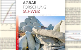 Zeitschrift Agrarforschung Schweiz