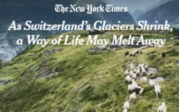 Climate change impact on pasture management, New York Times, 21.01.2024