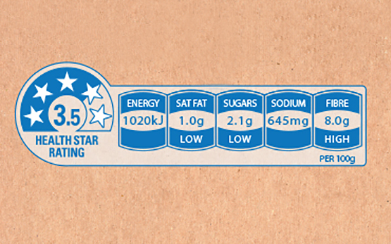 IDF Health Star Rating