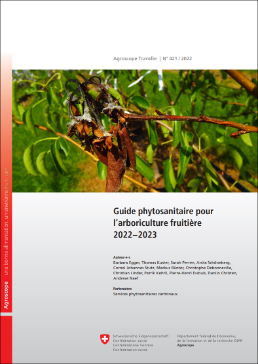 Guide phytosanitaire pour l’arboriculture fruitière 2022/23