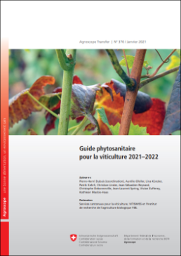 Guide phytosanitaire pour la viticulture 2021-2022