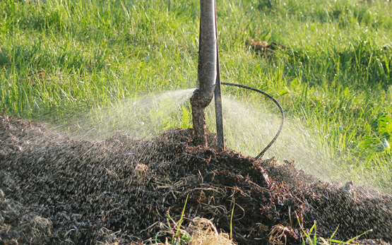 Anbau - Bewässerung und Wassermanagement