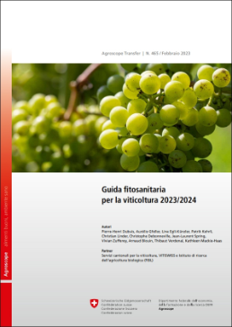 Guida fitosanitaria per la viticoltura